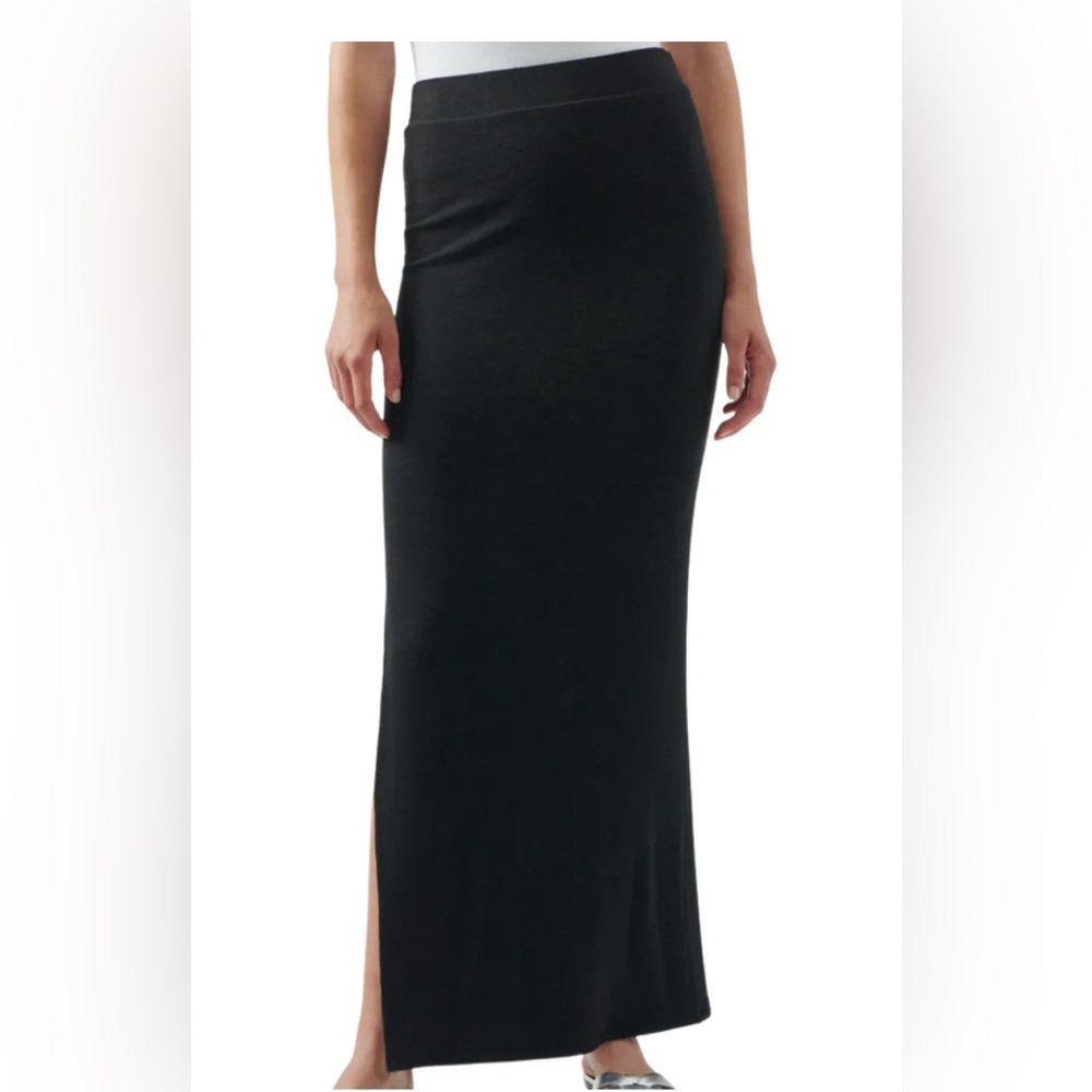ATM Anthony Thomas Melillo‎ micromodal side slit skirt XS